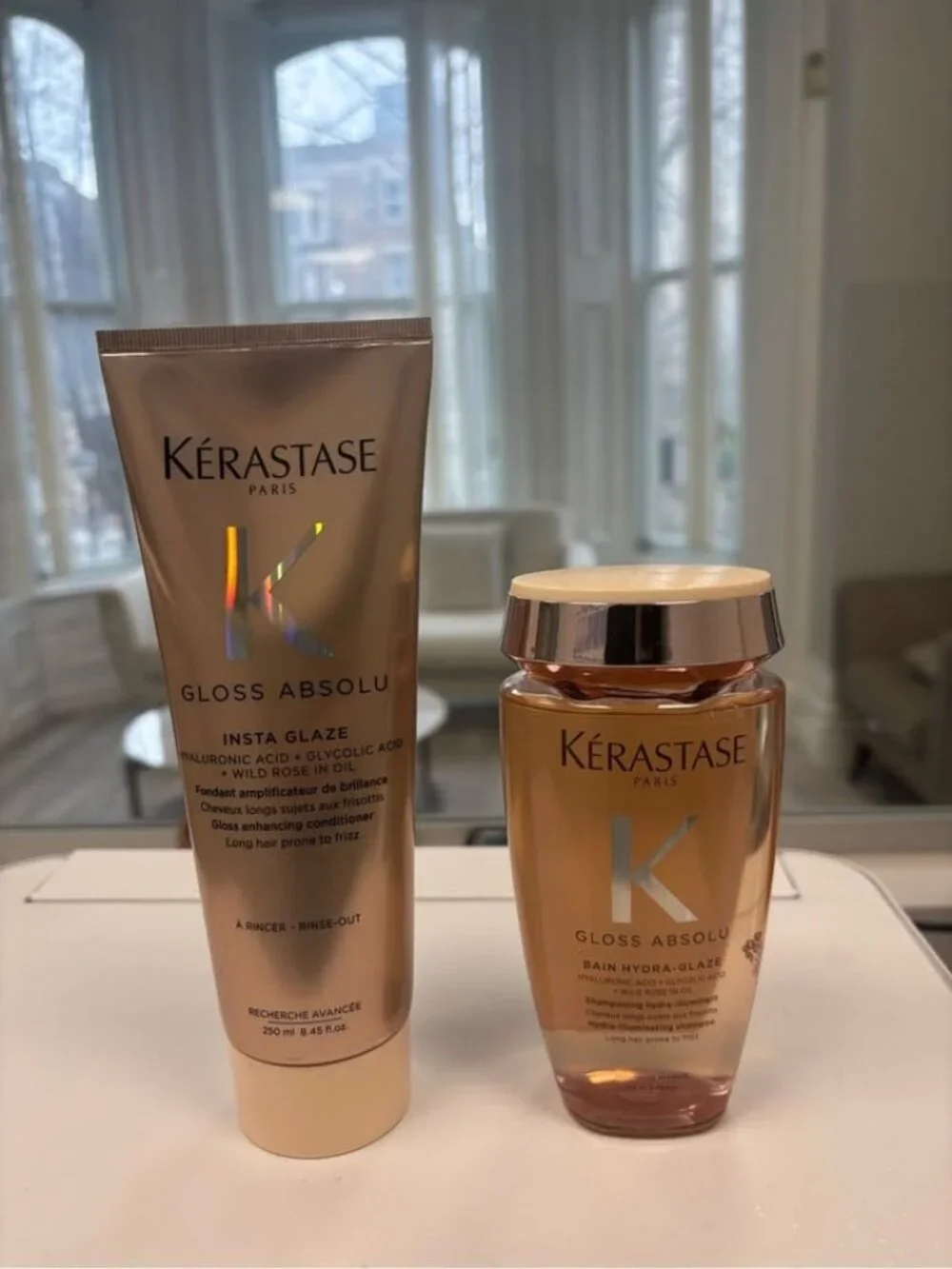 ✨ Kérastase Gloss Absolu Shampoo + Conditioner Set 💖